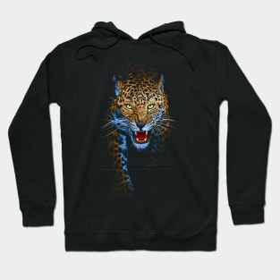 Leopard stalking Hoodie